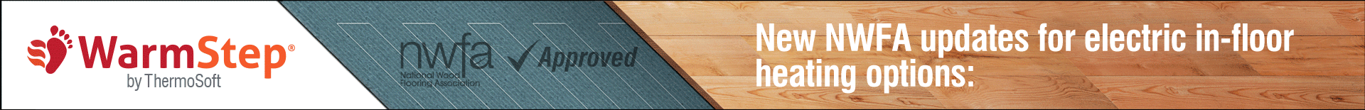 WarmStep is approved by NWFA