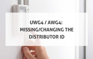 UWG4 AWG4 Missing changing distributor ID