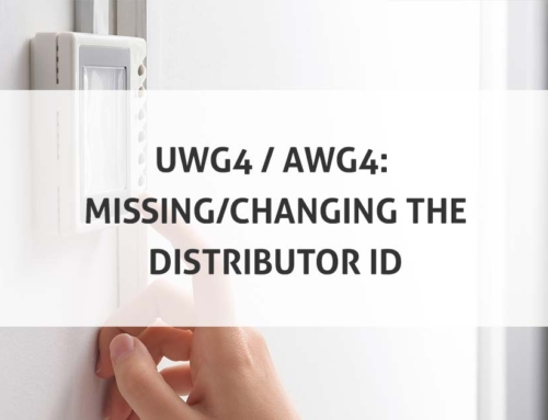 UWG4 / AWG4: Missing/Changing the Distributor ID