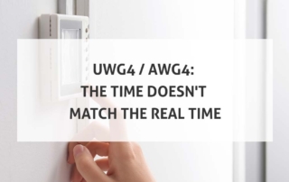UWG4 AWG4 The Time Doesn't Match the Real Time