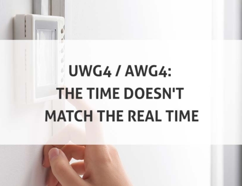 UWG4 / AWG4: The Time Doesn’t Match the Real Time