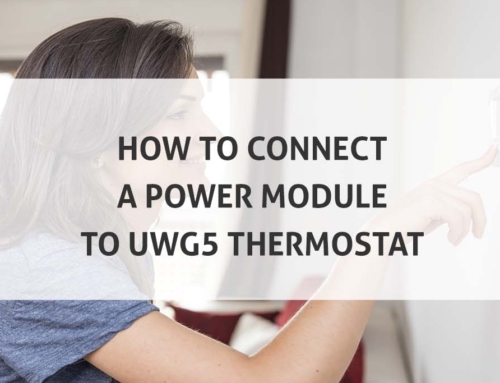 How to Connect a Power Module to UWG5