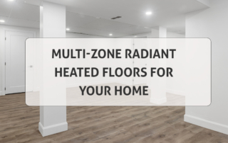 multizone floor heating