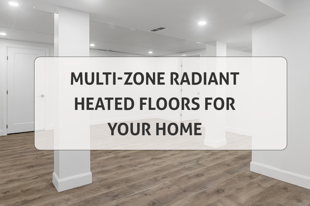 multizone floor heating