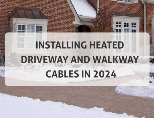 Installing Heated Driveway and Walkway Cables in 2024